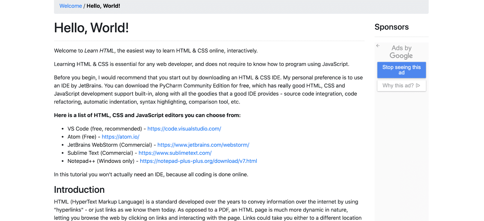 How to Improve Your HTML Coding Skills and Get a Job As a Web Developer ...