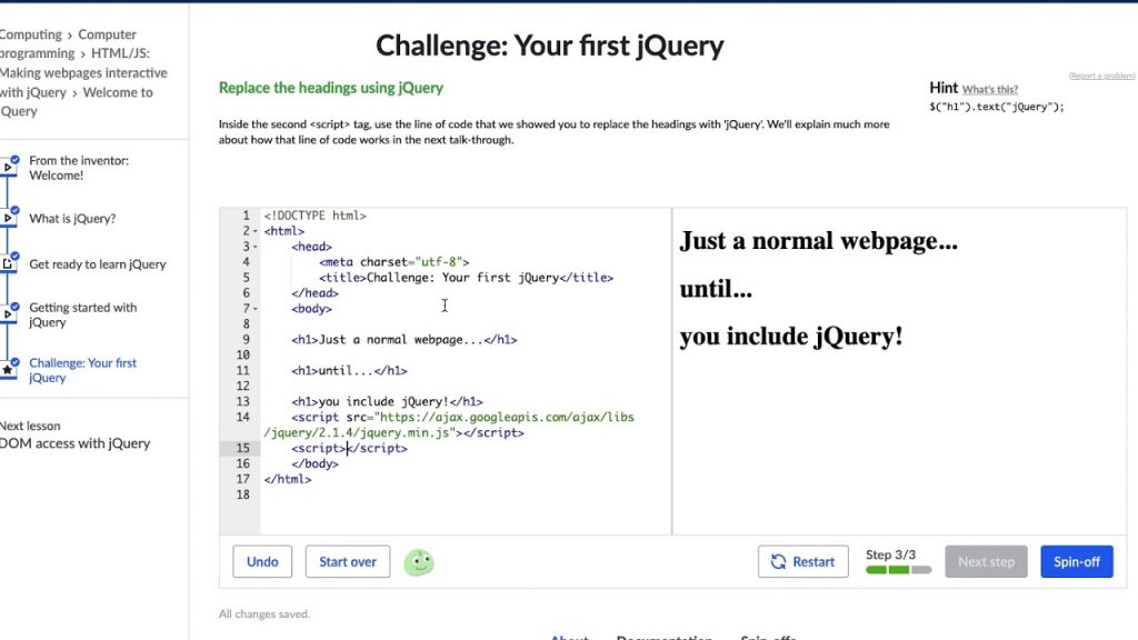 Using jQuery to Make Websites Interactive and Fun to Use